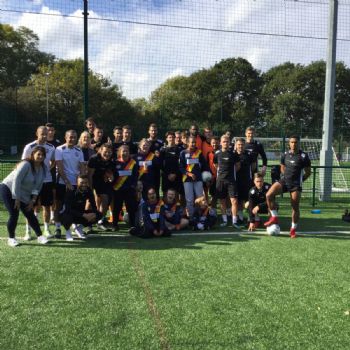 Bromley FC training visit 7